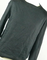 Cedarwood State Black Cotton Blend Mens Sweatshirt Size M