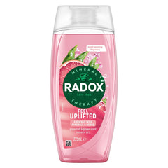 Radox Mineral Therapy Shower Gel Feel Uplifted 225 ml (Pack of 6)