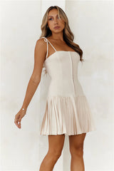 Daytime Dreaming Mini Dress Oatmeal