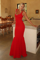 Emberly Maxi Dress - Red