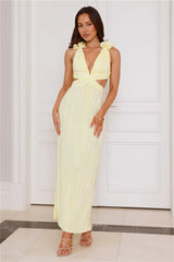 Trust Your Love Maxi Dress Yellow