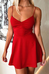 Marabella Mini Dress - Red