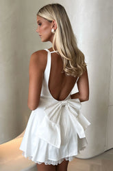 Elodie Dress - White
