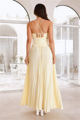Sunny Spell Maxi Dress Yellow