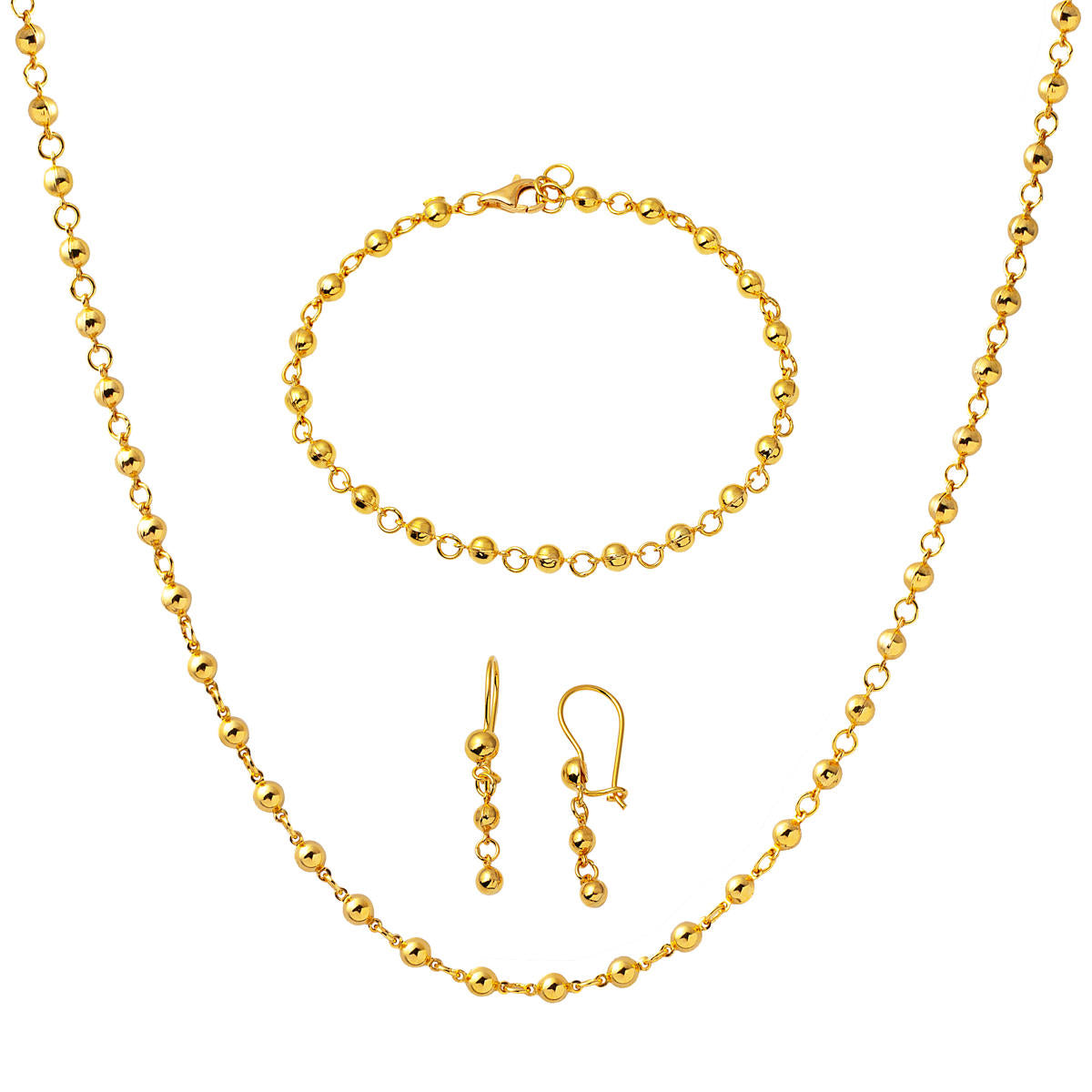 Kişniş Toplu 22 Ayar Altın Set