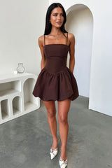 Albin Dress - Brown