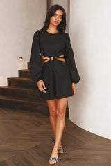Hottest Tea Dress Black