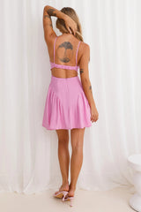 Field Of Dreams Mini Dress Purple