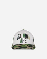 A Bathing Ape Abc Camo Nyc Logo Mesh Cap M Green Hats Caps 1L30180012 GREEN