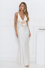 Simply Sophisticated Maxi Dress Ivory