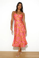 Find Us Here Maxi Dress Pink