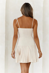 Daytime Dreaming Mini Dress Oatmeal