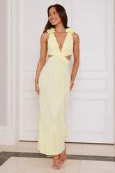 Trust Your Love Maxi Dress Yellow