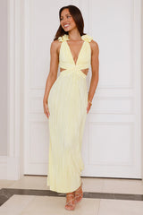 Trust Your Love Maxi Dress Yellow