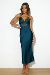 Your Style Midi Dress Teal