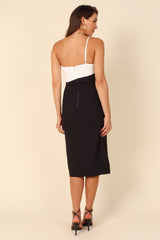 Xiomar Dress - White/Black