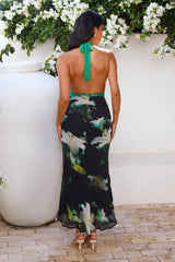 RUNAWAY Tenaya Maxi Dress Lily Print