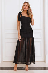 Sweet Serenity Maxi Dress Black