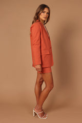 Manhattan Blazer - Rust