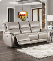 Gorgius Light Gray Power Sofa from Furniture of America - Luna Furniture