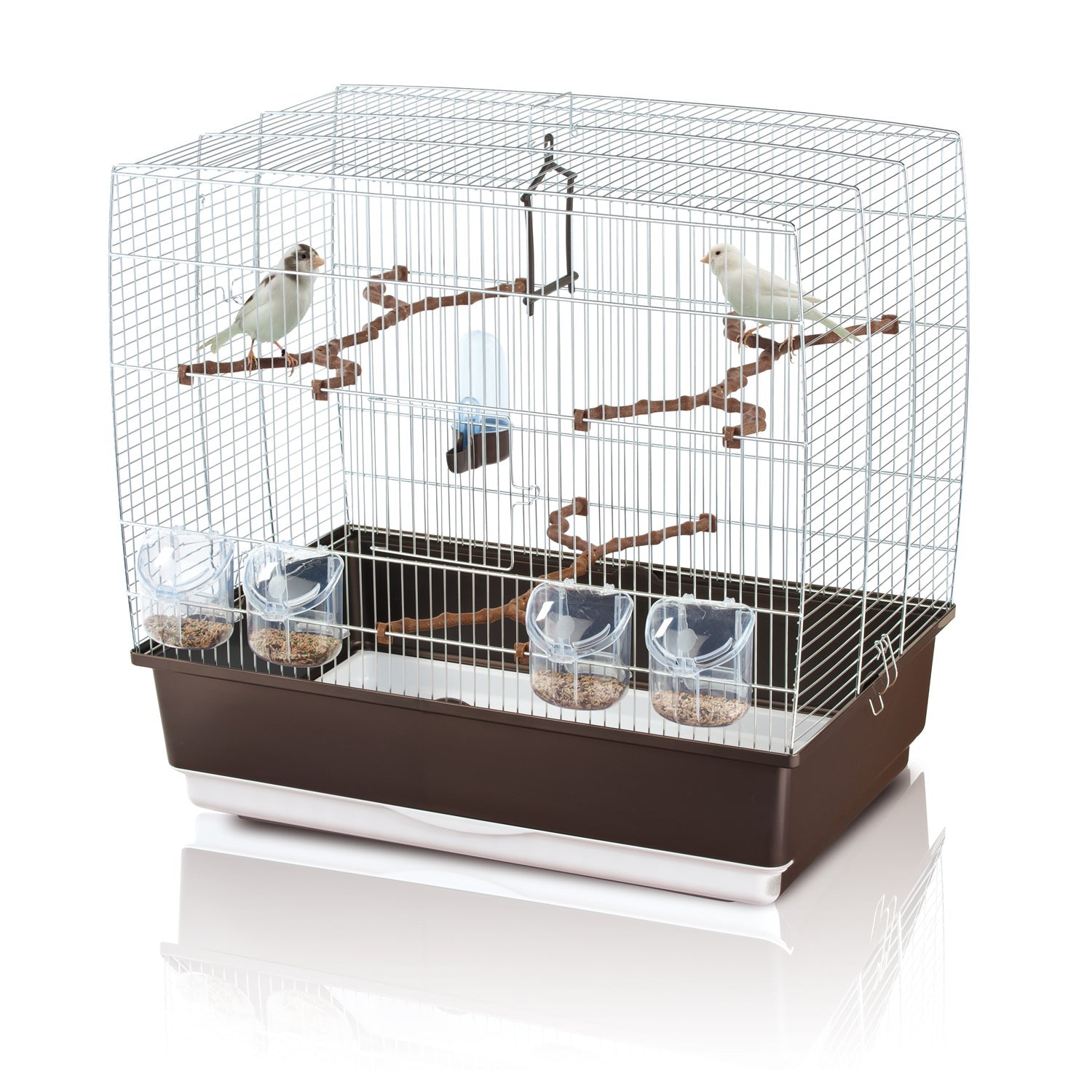 Colivie pentru pasari Irene 4 Drept 59x38x56cm Crom - Animax