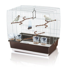 Colivie pentru pasari Irene 4 Drept 59x38x56cm Crom - Animax