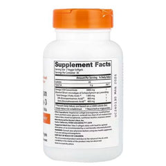 Vegan Omega-3 EPA + DHA, 60 veggie softgels, Doctor's Best - Vitax.ro