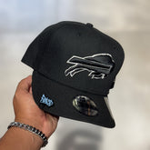 9FIFTY BUFFALO BILLS BLACK WHITE LOGO NFL