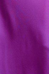 Curious Love Satin Maxi Dress Purple