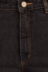 Abrand 94 High Straight Jeans - Cara Washed Black
