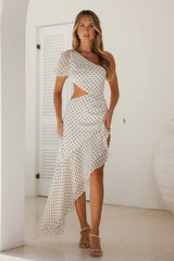 Sale-Dress Paradise Found Maxi Dress Cream