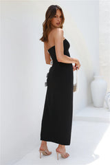 RUNAWAY Lilia Maxi Dress Black