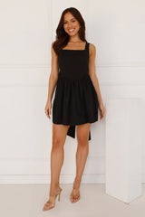 Daydreaming In Paris Mini Dress Black