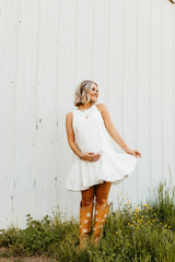 Zurich Mini Dress - White