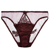 Burgundy Ouvert Brief