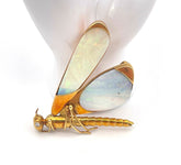 Elegante Anstecknadel mit Opal