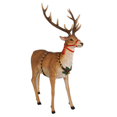 Renna Per Slitta Babbo Natale 125x70x172 Cm