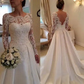 Pregnant Princess Wedding Dress for Brides in Large Size