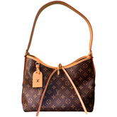 LOUIS VUITTON MONOGRAM CARRYALL PM SHOULDER BAG
