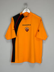 Shop 2005/06 ROMA THIRD SHIRT (L) DIADORA, classic football shirts, vintage football shirts & retro soccer jerseys at Cult Kits