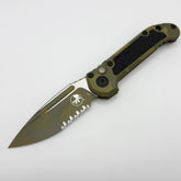 Grenade Blem Microtech Knives LUDT Gen III Bazooka Camo Serrated Drop Point 1135-2BOCS-Z4