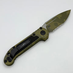 Grenade Blem Microtech Knives LUDT Gen III Bazooka Camo Serrated Drop Point 1135-2BOCS-Z4