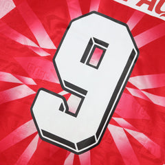 1995 Urawa Red Diamonds Home Shirt #9 (Excellent) - L