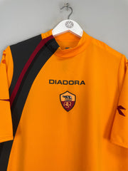 Shop 2005/06 ROMA THIRD SHIRT (L) DIADORA, classic football shirts, vintage football shirts & retro soccer jerseys at Cult Kits