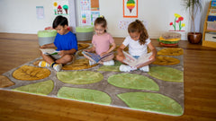 Seasonal Leaves Super Deluxe Carved Carpet