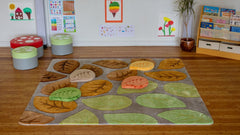 Seasonal Leaves Super Deluxe Carved Carpet
