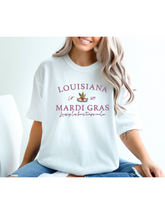 Louisiana Mardi Gras Embroidery - MUDBUGSBTQ