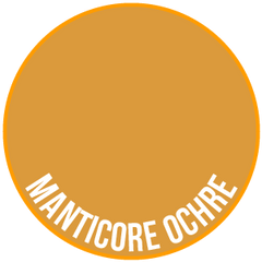 Manticore Ochre Paint - Two Thin Coats