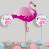 Inflated Flamingo Helium Balloon Package in a Box - Package | Small Indoor Plants