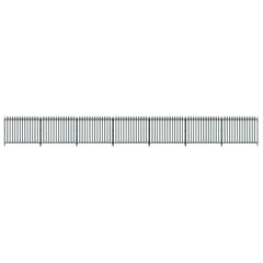 GWR Spear Fencing-Straight & Gates,Fencing(890mm)1 Lge 2 sml Gates